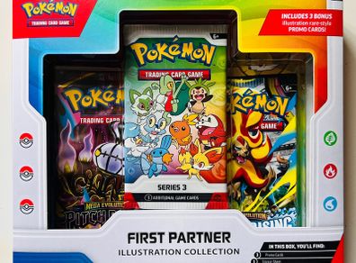 Pokemon First Partner Illustration Collection Series 3 NEW