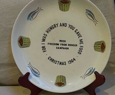 Arklow Pottery Collectors Plate Irish Freedom From Hunger