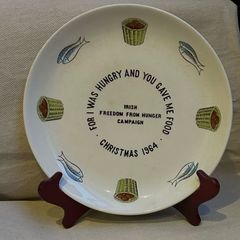 Arklow Pottery Collectors Plate Irish Freedom From Hunger