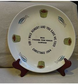 Arklow Pottery Collectors Plate Irish Freedom From Hunger