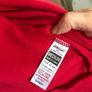 Dunnes Stores red zipped cardigan size 8-10 Image 3