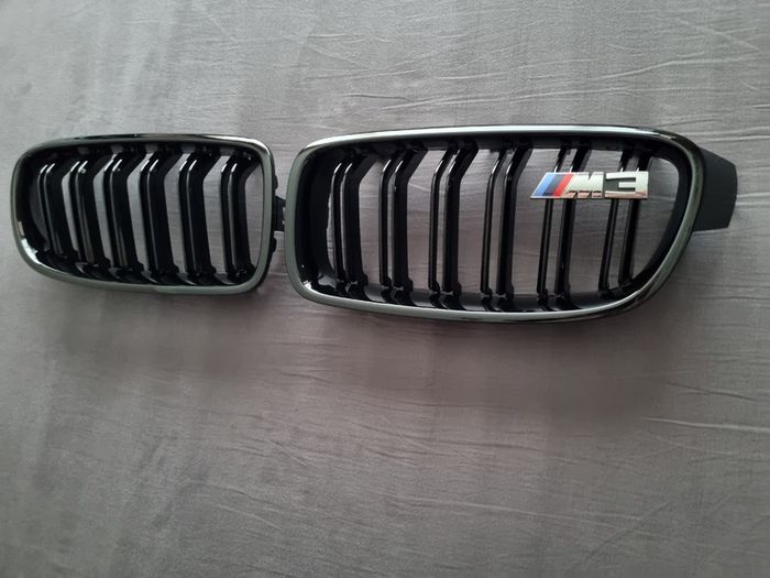 BMW 3 Series F30 F31 Kidney Grilles With M3 Badge Brand New