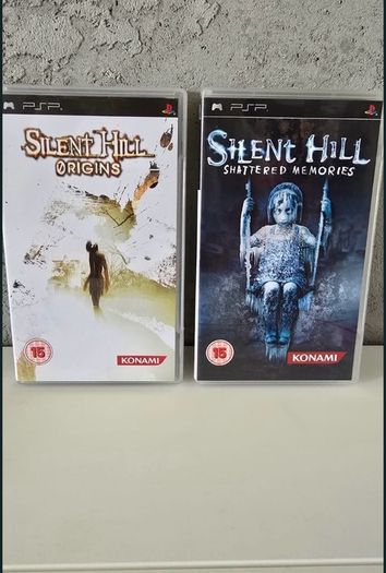 Silent Hill Origins + Silent Hill Shattered Memories PSP PlayStation Portable Bundle PAL UK Games