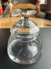 Glass Sugar Bowl