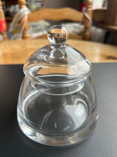 Glass Sugar Bowl