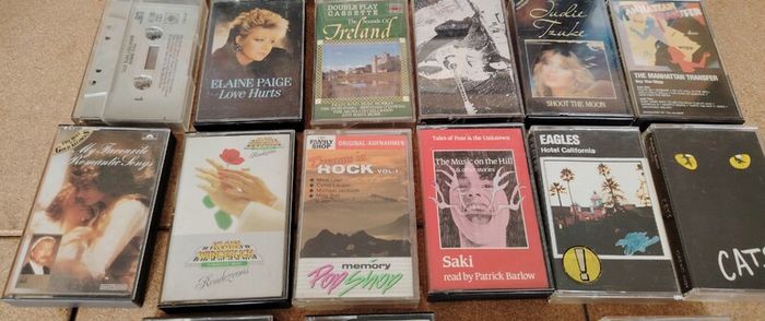 Ultimate Vintage Cassette Tape Collection - 28 Albums (70s/80s/90s Rock, Pop, Reggae & Rare Tapes)