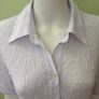 White short sleeve blouse Image 3