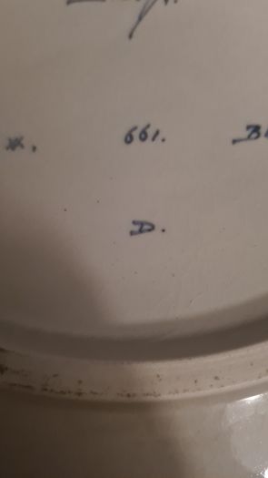 Antique Hand painted plate