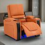 Armchair Automatic Electric Leather Recliner Chair Image 8