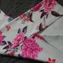 Floral Cap Sleeve Crossover Dress. Size 10 Image 5