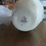 Pair of Belleek Ceramic mini vases. Image 2