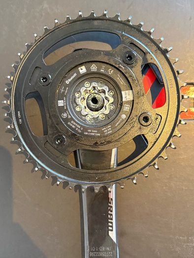 SRAM Red AXS Quarq Power Meter Crankset 1x 44T DUB