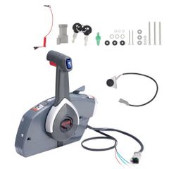 Boat Throttle Control, 5006180 Side-Mounted Outboard Remote Control Box for Evinrude Johnson