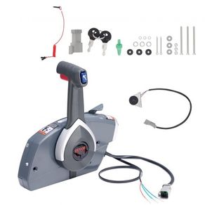 Boat Throttle Control, 5006180 Side-Mounted Outboard Remote Control Box for Evinrude Johnson
