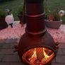Cast Iron Chiminea Patio Heater Image 3