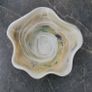 20th century blown multilayer glass hankerchief bowl Image 3