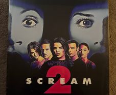 Scream 2 Displate Metal Movie Poster