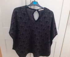 Knitted short sleeve summer shirt
