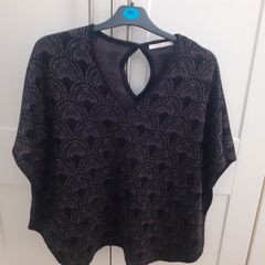 Knitted short sleeve summer shirt
