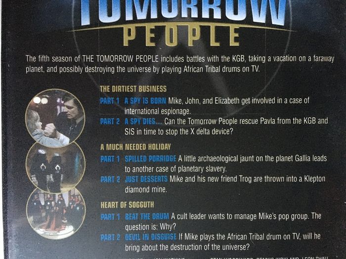 The Tomorrow People (Complete Series 1-8) 1973 - 1979 [DVD TV Boxsets] Region 1