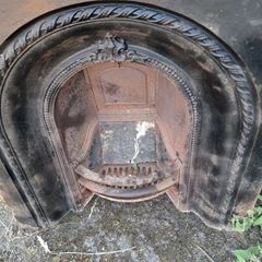 cast iron fireplace
