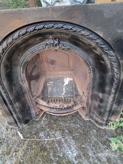 cast iron fireplace