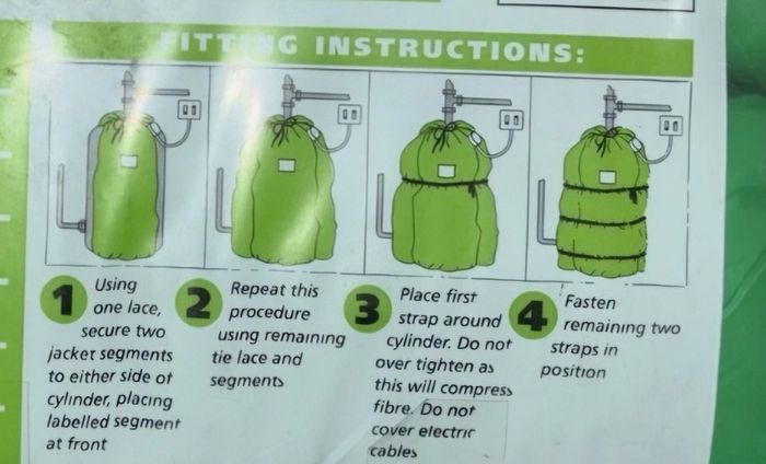 Lagging jacket