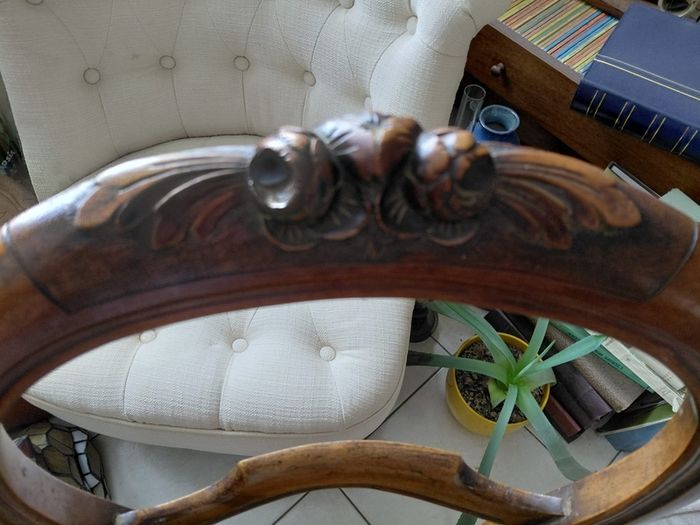 Antique Louis Philippe style French chair