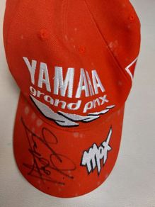 Max Baggi signed baseball cap