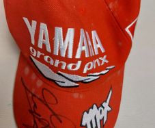Max Baggi signed baseball cap