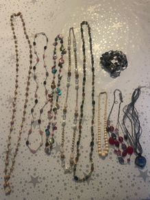 8 necklaces & 1 bracelet