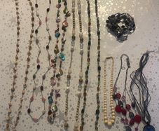 8 necklaces & 1 bracelet