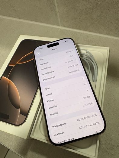 iphone 16 pro 128 gb