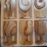 set of 6 onyx wine goblets Image 3