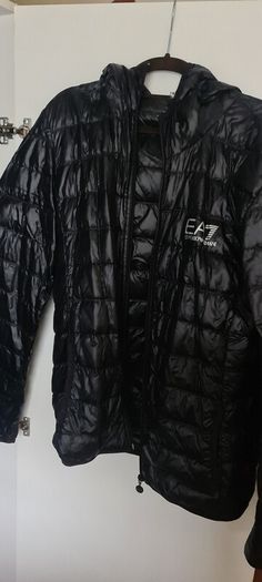 EA7 Core Hooded Down Jacket and tracksuit