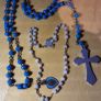 blue rosary beads and another piece (j), tub 3 Image 2