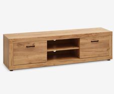 LINTRUP TV bench LINTRUP 2 doors wild natural oak colour