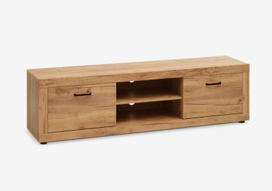 LINTRUP TV bench LINTRUP 2 doors wild natural oak colour