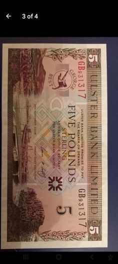 George best 5pound note