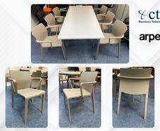 25 x "Juno Arper" Canteen/Catering Chairs - Grade