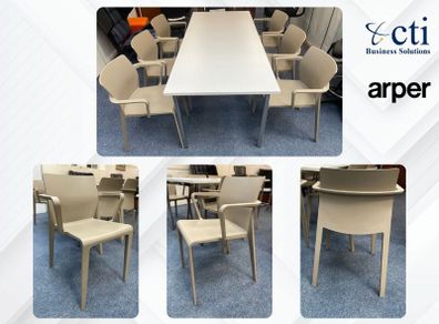 25 x "Juno Arper" Canteen/Catering Chairs - Grade