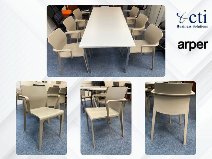 25 x "Juno Arper" Canteen/Catering Chairs-Grade A