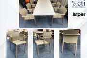 25 x "Juno Arper" Canteen/Catering Chairs-Grade A