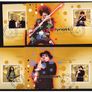 zz2002 Ireland Irish Rock Legends: U2, Phil Lynott, Van Morrison & Rory Gallagher Stamp Miniature Sheet Fine Used Image 3