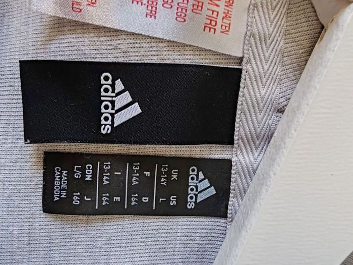 Adidas hoodie, Youth size