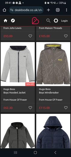 Hugo Boss Boys Jacket