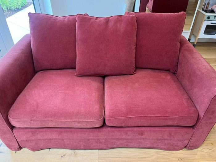 Grnlid Ikea Red Sofas X2