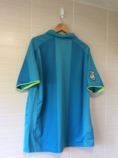 FC Barcelona Jersey. Official Nike Mens Away Jersey Season 2007-2008. Original From The Time. Not A Modern Remake.