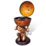 Globe Bar Wine Stand Atlas Design 42x42x85 cm Image 4
