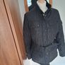 Barbour Black/Grey Jacket Size 12 Image 6